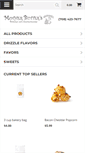 Mobile Screenshot of motherbutterspopcorn.com